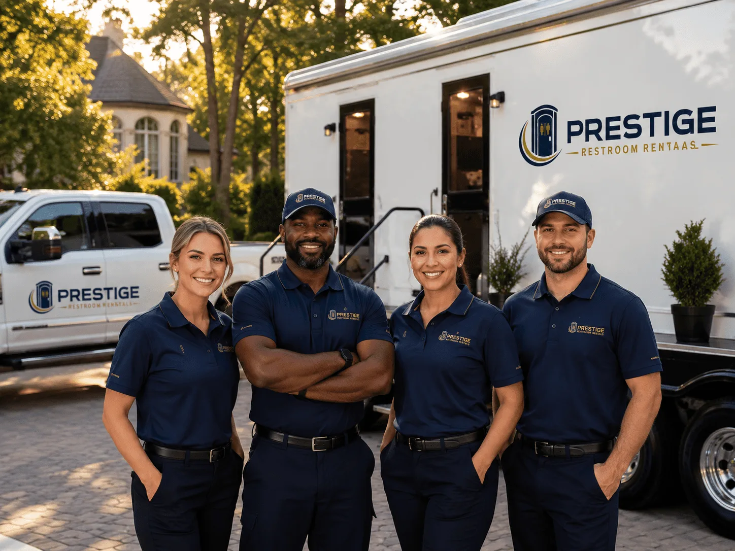 Trusted Luxury Portable Restrooms company in Winger, MN
